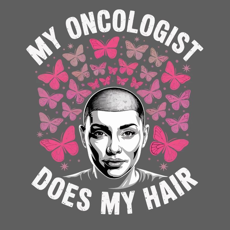 Mon oncologue coiffe mes cheveux