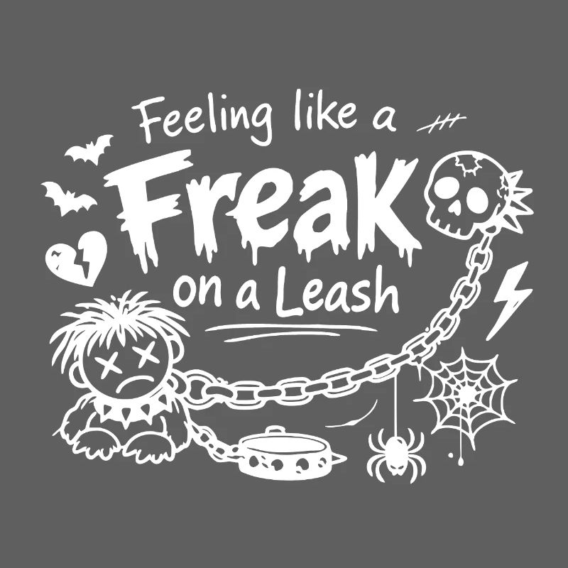 Feeling Like A Freak On A Leash Statement