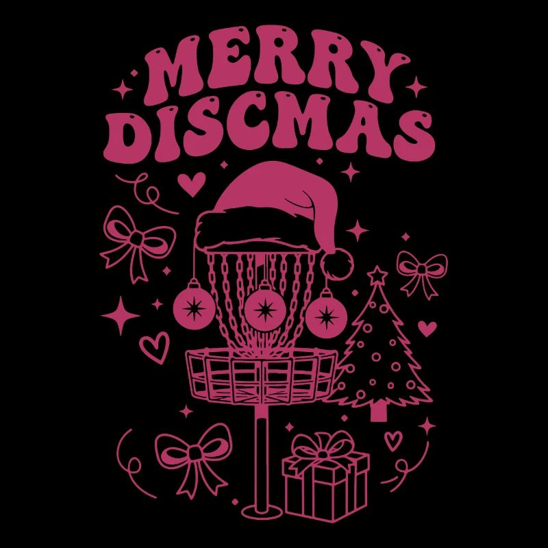 Joyeux Discmas Disc Golf Drôle Disc Basket Flying Disc