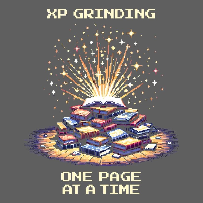Grinding XP | Page by page reading motivation