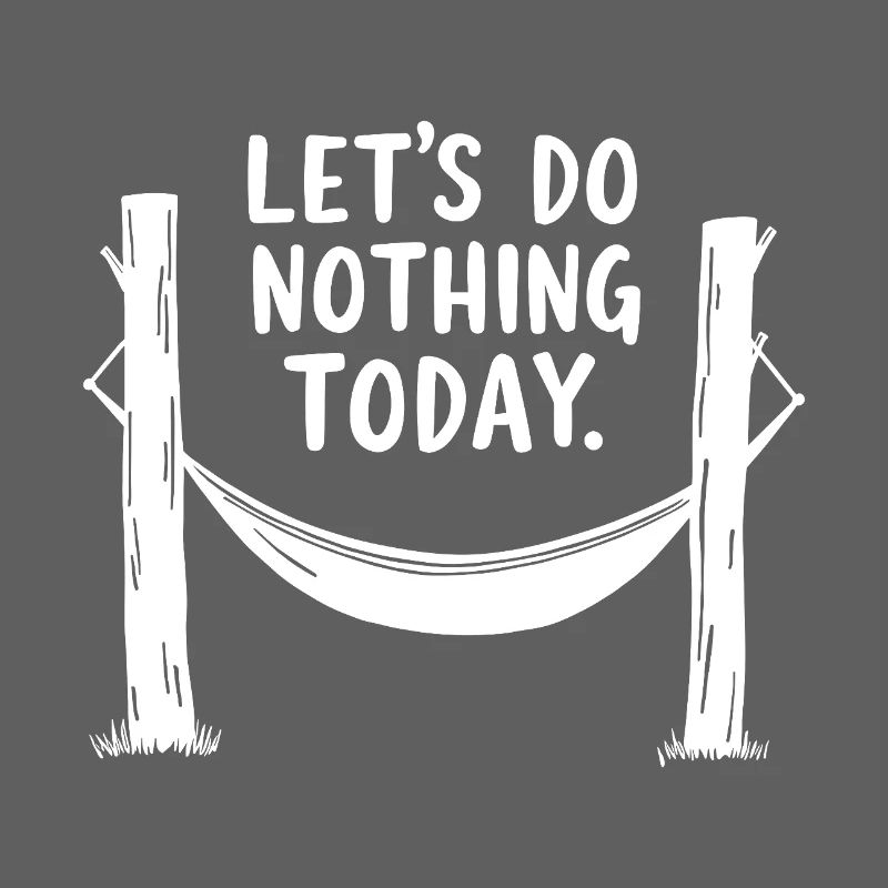Let's do nothing today Hammock Relaxation