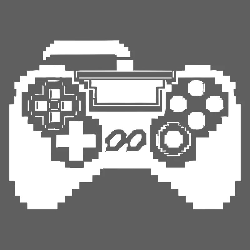 Game Controller Pixel Grafik
