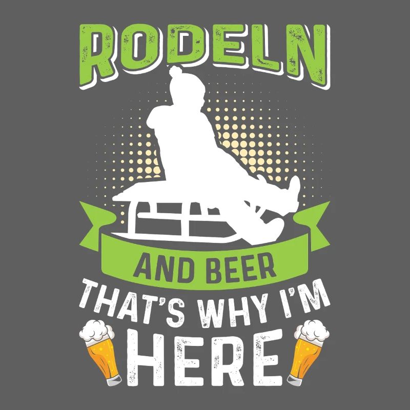 Bobsleigh driver TOBOGGANING AND BEER THAT'S WHY I'M HERE