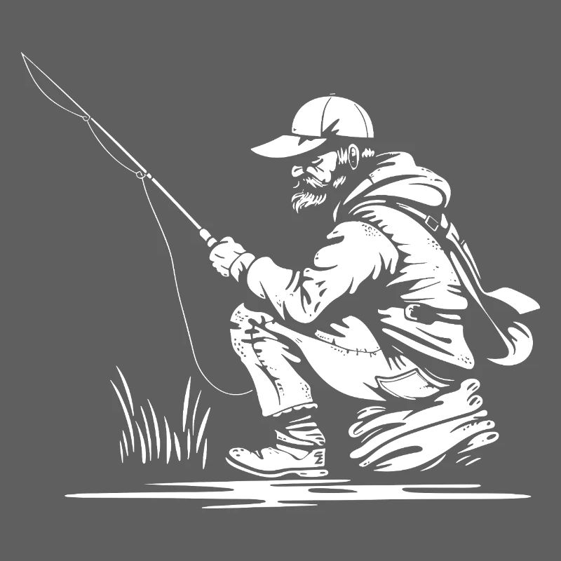 Dessin de pêcheurs