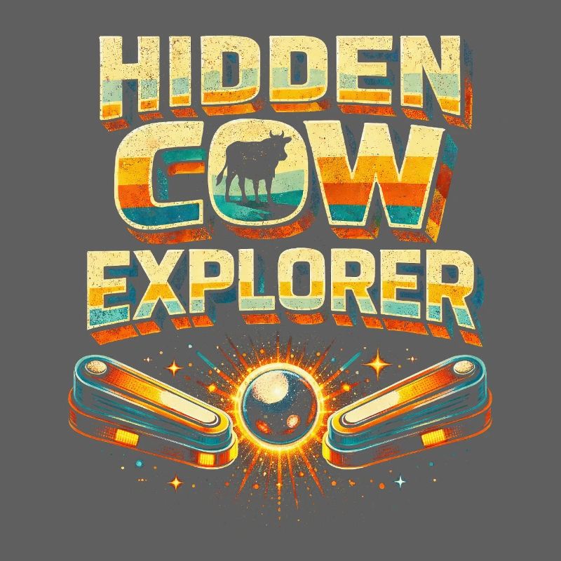 Joueur de flipper de flipper, Vache Cachée Explorateur