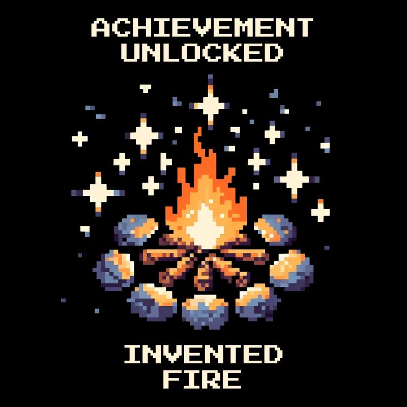 Fire Invented | Stone Age caveman