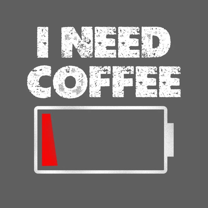 I need coffee battery empty