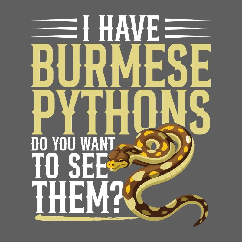 Burmesische Python HDE Schlangen-Stofftier-Reptil