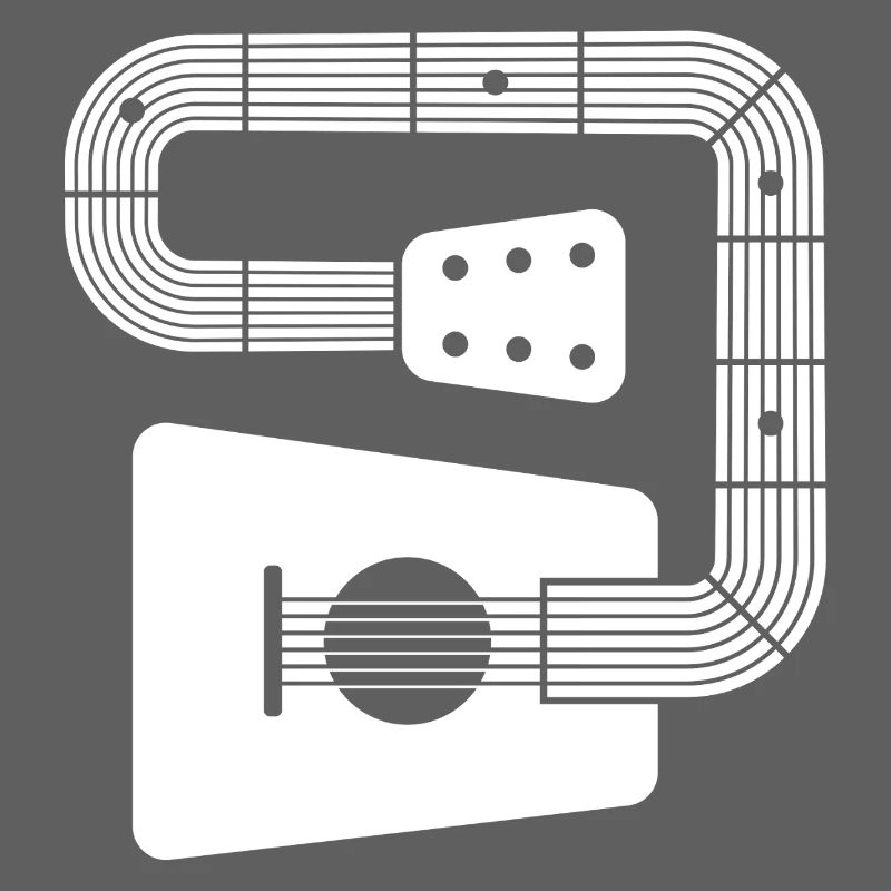 Abstract Guitar