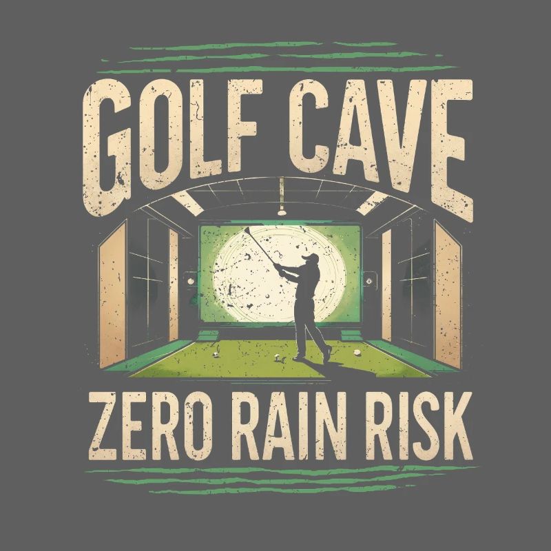 Simulateur de golf, grotte de golf, zéro risque de pluie