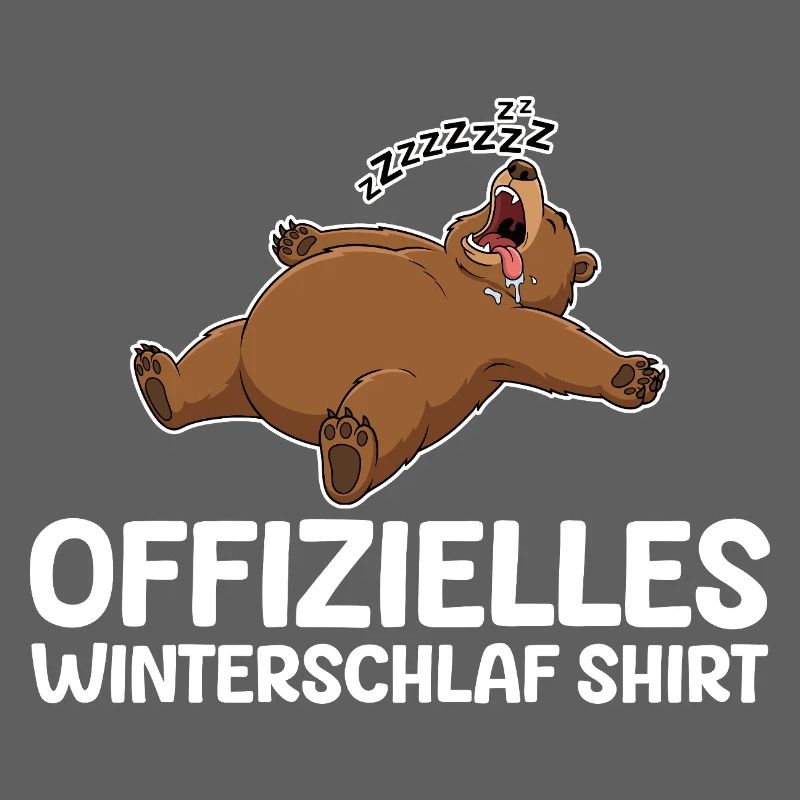 Hibernation Mode Bear Funny Late Riser