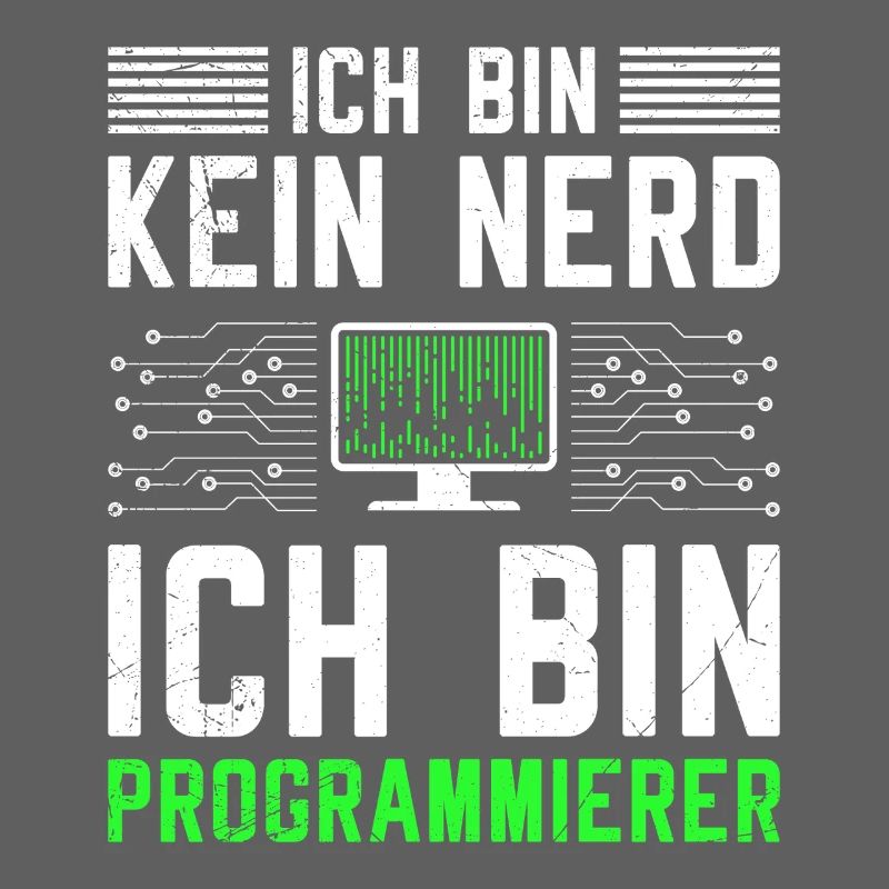 Ordinateur Je ne suis pas un nerd Je suis un programmeur