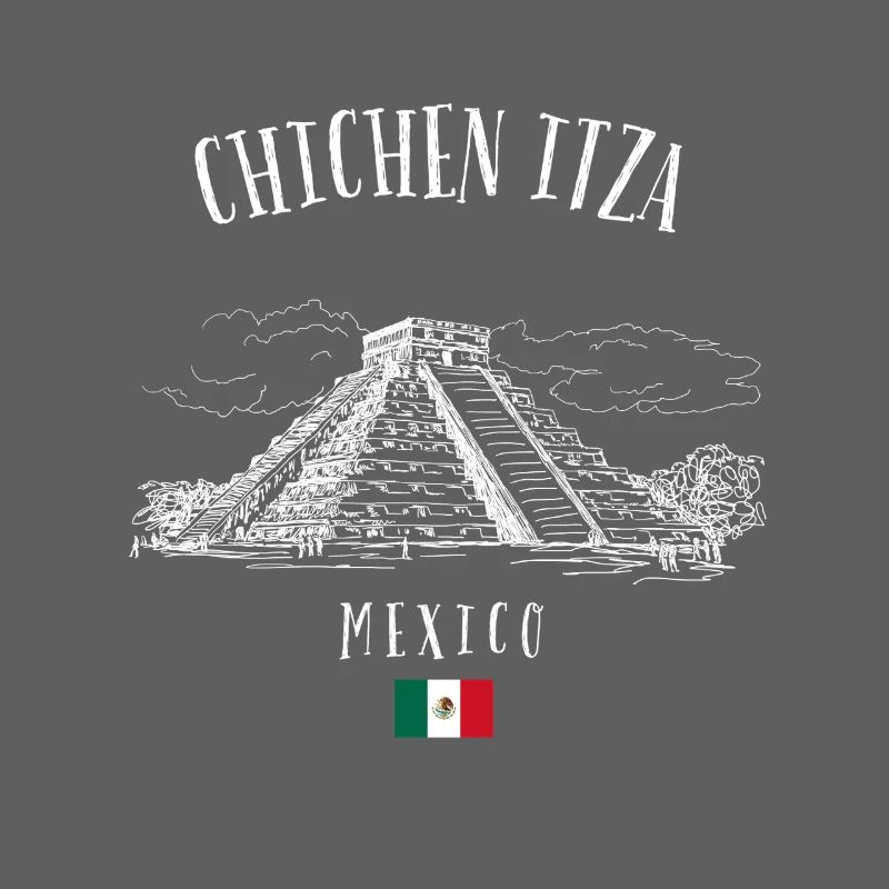 Pyramide de Chichen Itza, Mexique