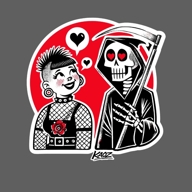 Liebe trifft Sensenmann – Punk-Duo