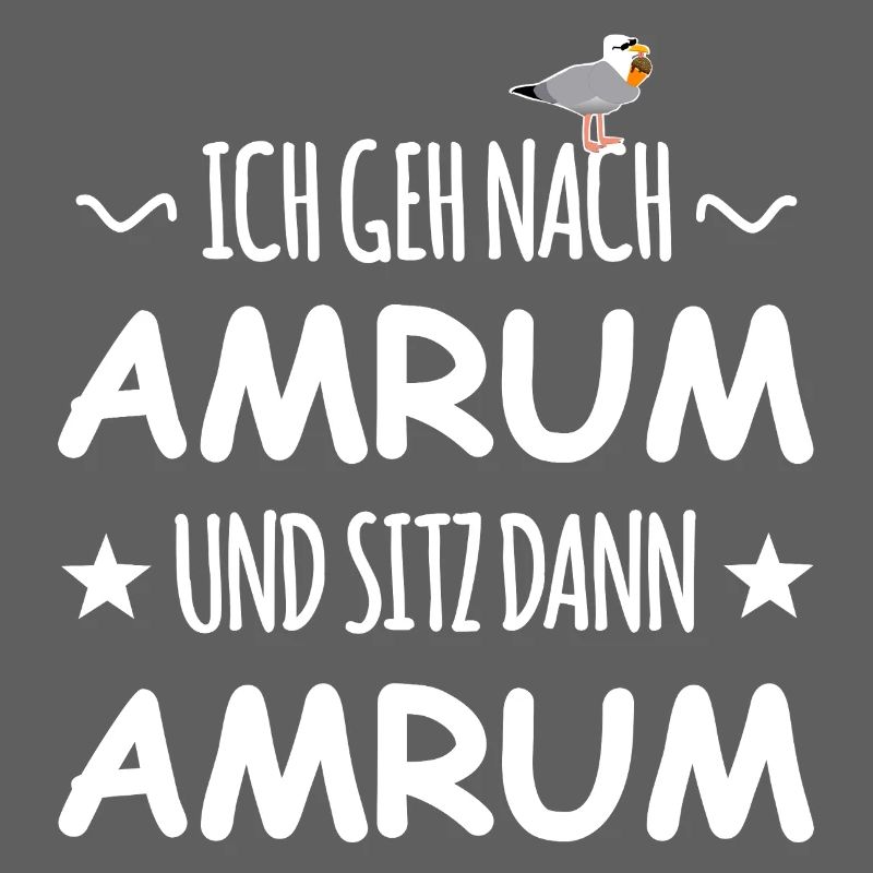 Amrum mit Schnaps Möwe