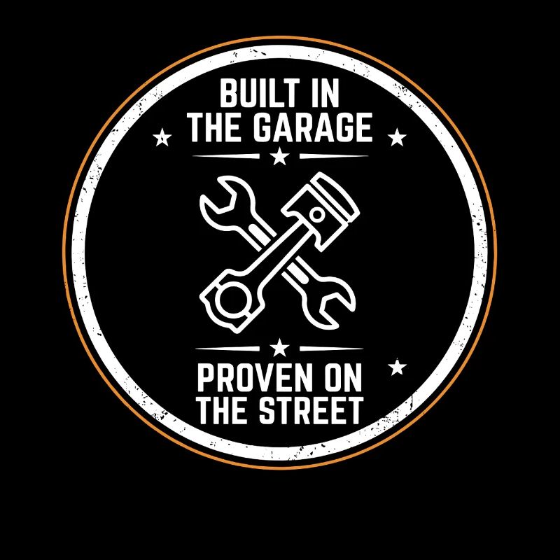 Garage Screwdriver Emblem Built In The Garage