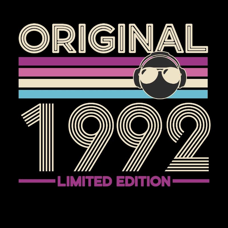 Original 1992 Édition Limitée Retro