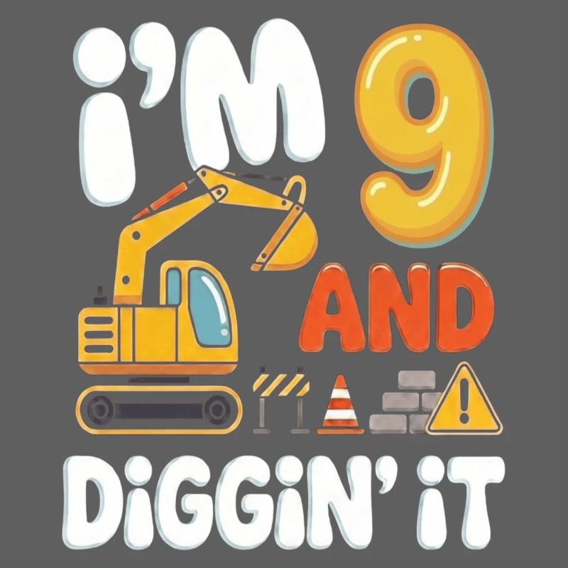I'm 9 – digging is fun
