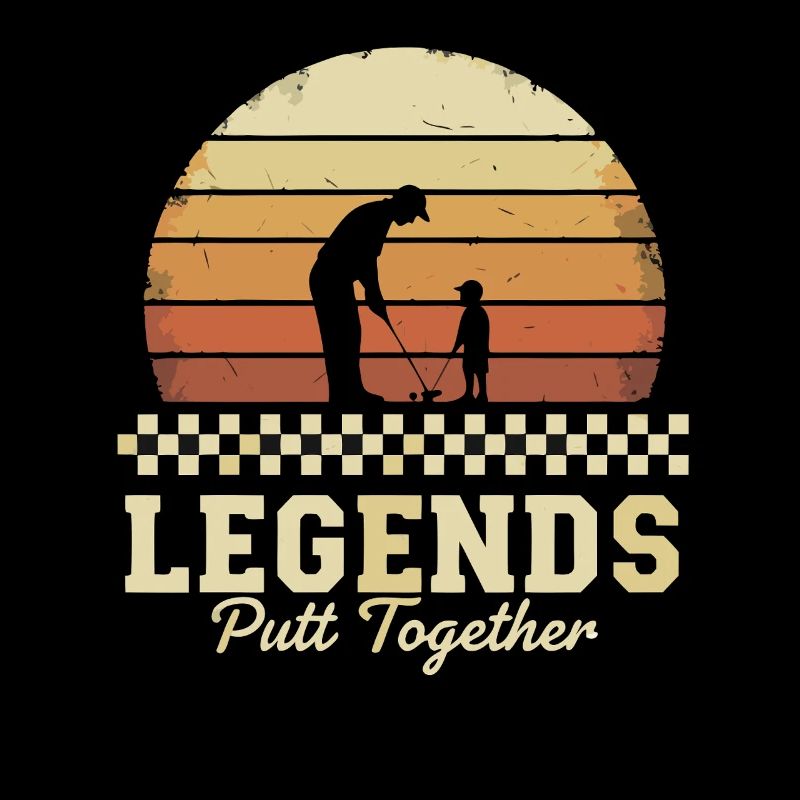 Golf Legenden Putter Vater