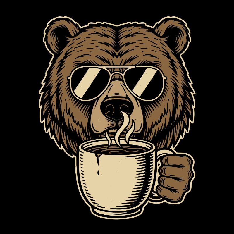 Bearly Awake Coffee Bear