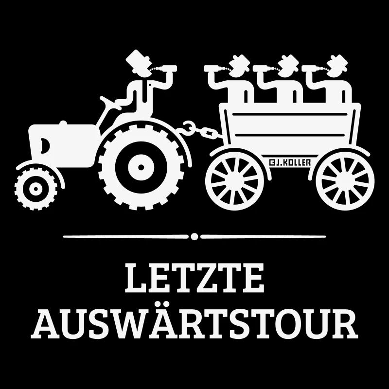 Letzte Auswärtstour Mit Trecker (JGA Bräutigam W)