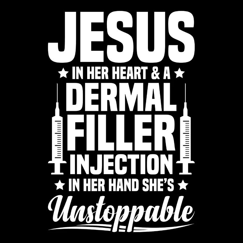 Ästhetische Krankenschwester Glaube Religion Jesus Botox