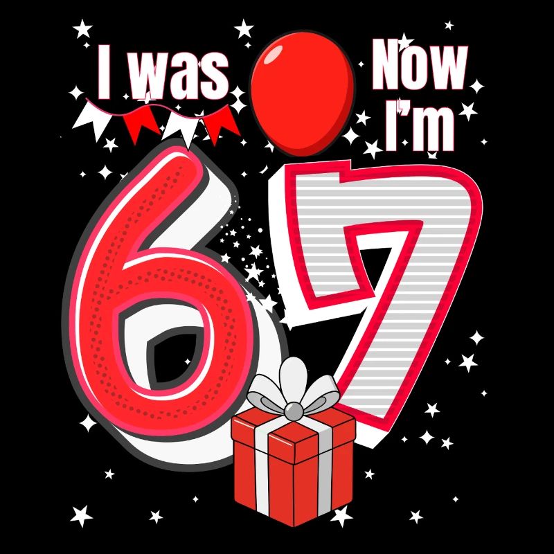 Ich war 6 Jetzt bin ich 7 Geburtstagsshirt Kinder 7 Geburtstag