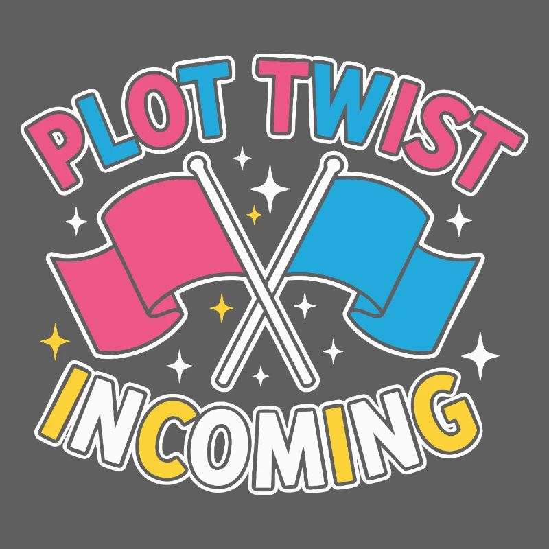 Geschlechter-Enthüllung Plot-Twist – Team Pink Team