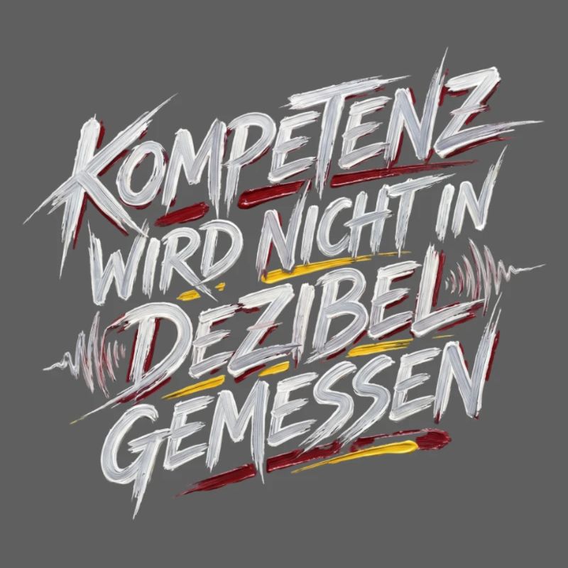 Kompetenz wird nicht in Dezibel gemessen