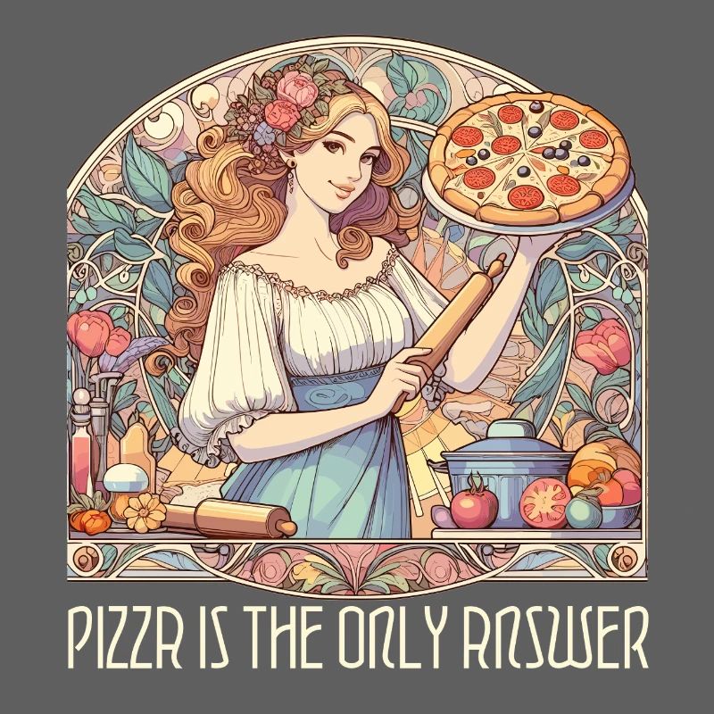 Pizza Is The Only Answer Funny Gift