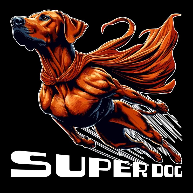 Super Dog Rhodesian Ridgeback RR Ridgie Gift