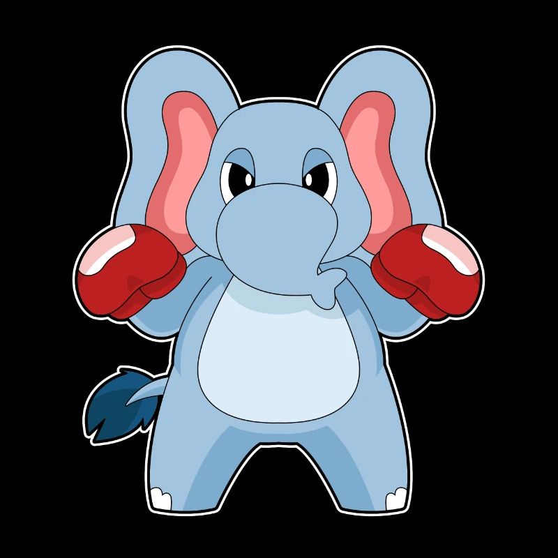 Elefant Boxer Boxhandschuhe Boxen