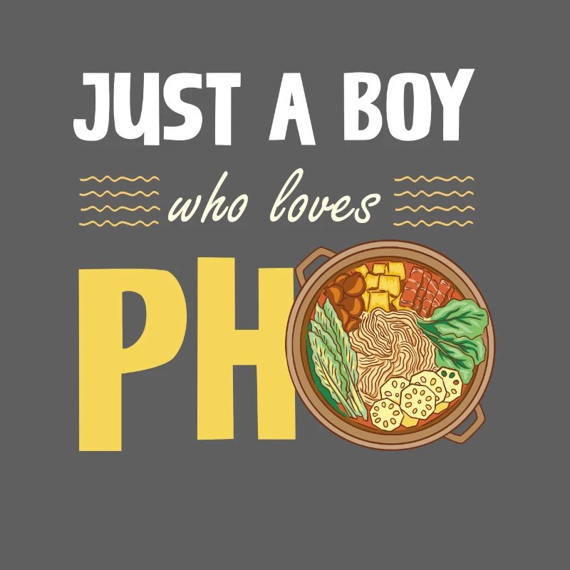 Einfach Ein Junge Der Pho Liebt