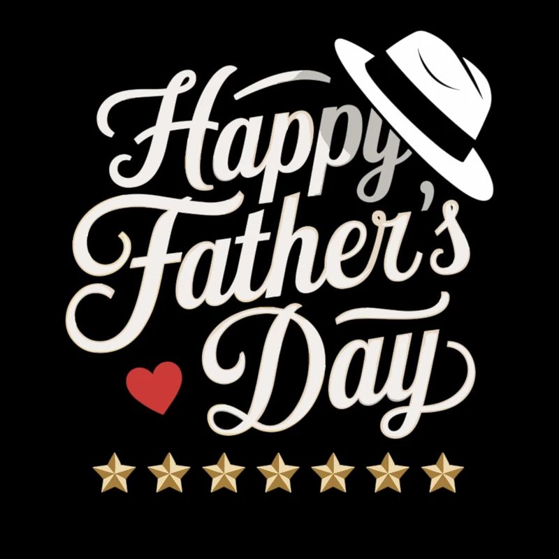 Father's Day Gift with Hat