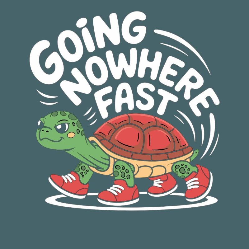 Rythme de tortue avec style