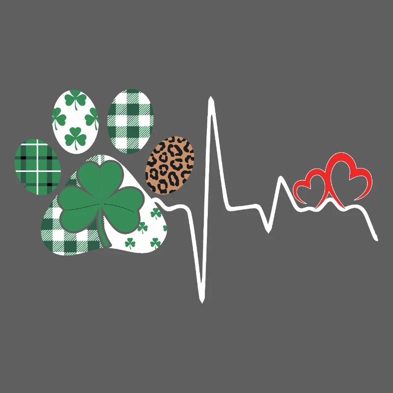 Shamrock rhythm heartbeat