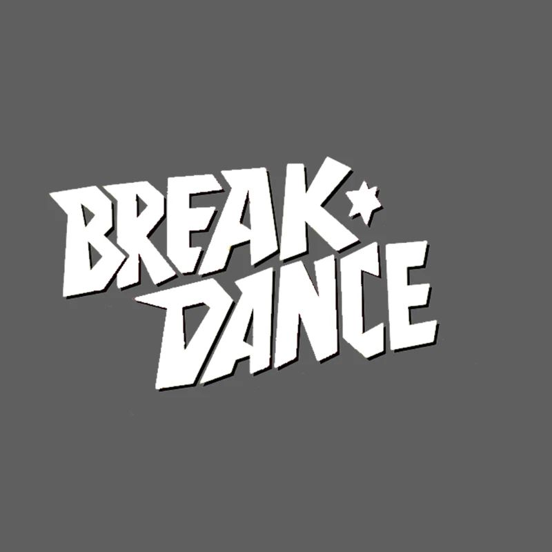 Dance Style Breakdance Lettering