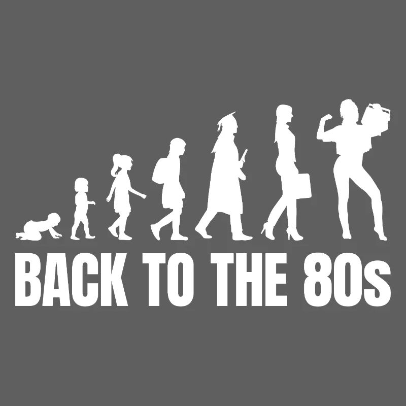 80er Mädchen bis Erwachsene