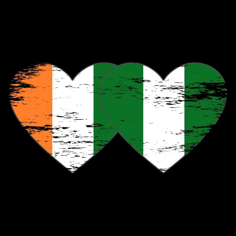 Drapeau du Nigeria de Côte d’Ivoire utilisé