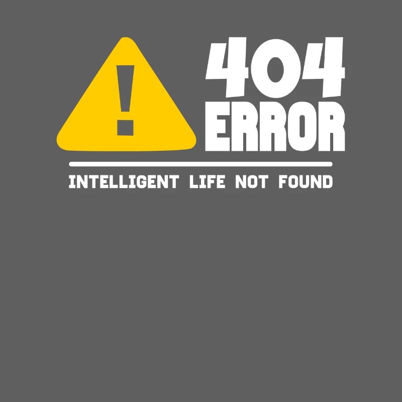 Computer- und Programmierer Geek. 404 Fehler