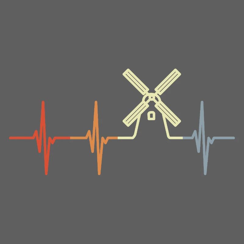 Cardiogramme du moulin à vent
