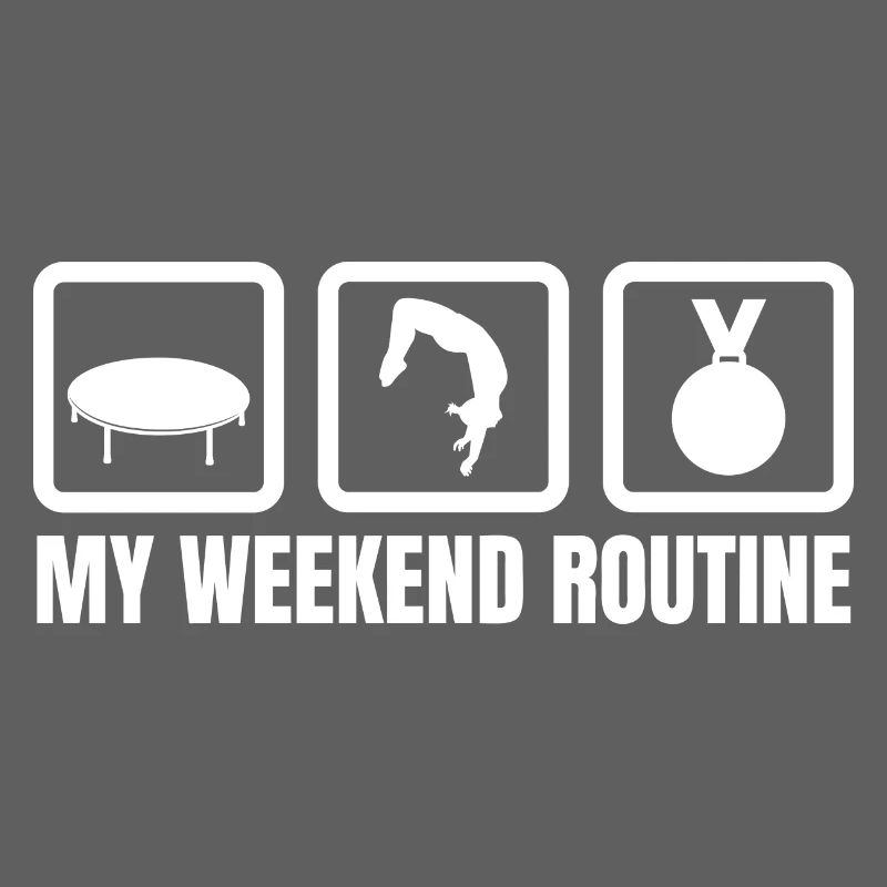Routine du week-end trampoline