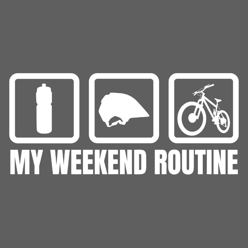 Mountainbike Wochenendroutine