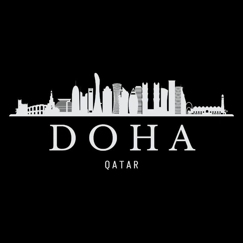 Doha Skyline, Doha Qatar