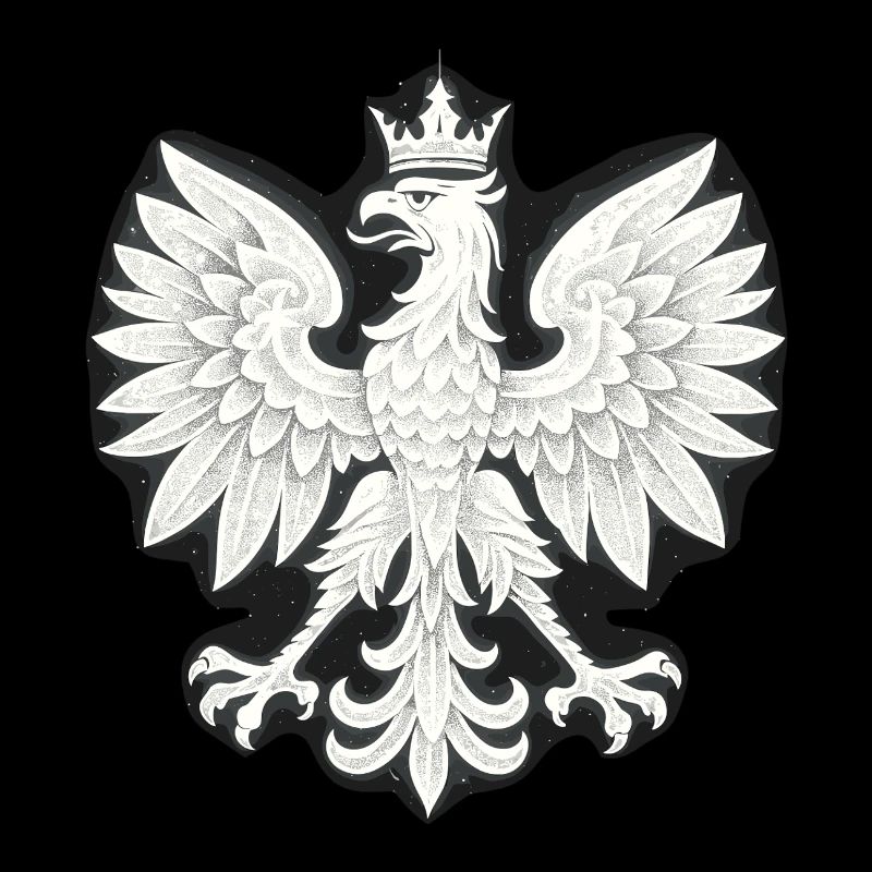 Poland Polska Eagle White Flag Flag Gift