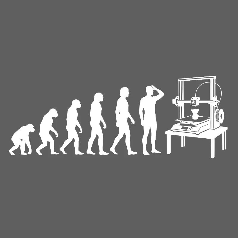 3D Druck Evolution – Vom Affen zum Maker