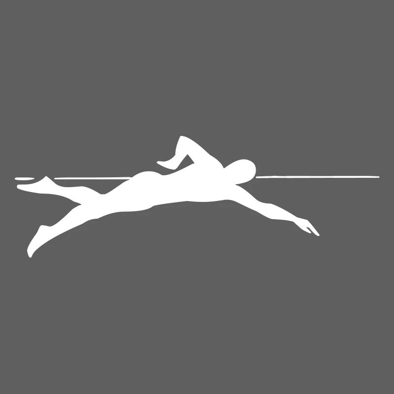 Dynamischer Sprinter Liniengrafik