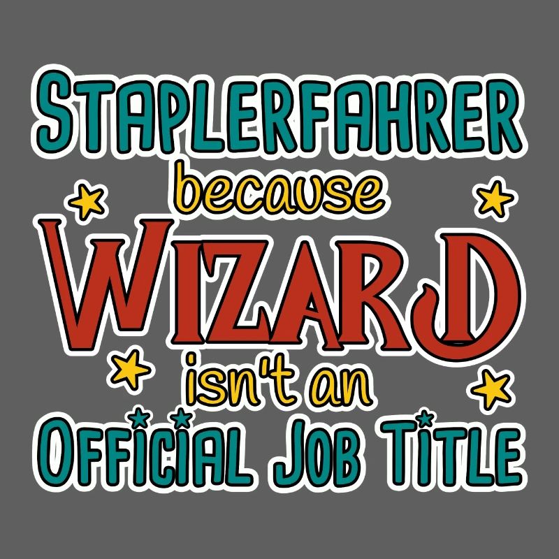 Gabelstaplerfahrer Wizard Staplerfahrer