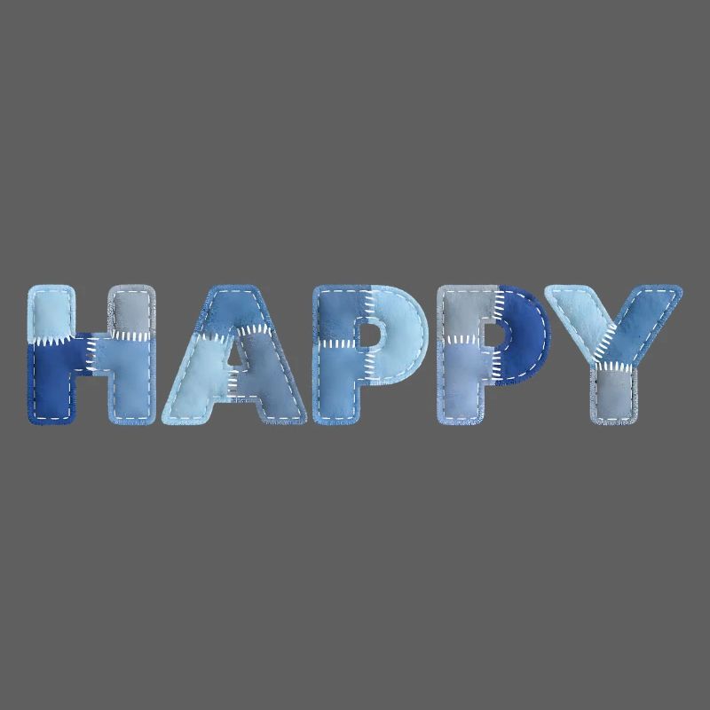 HAPPY Patchwork en jean : nouvelle tendance