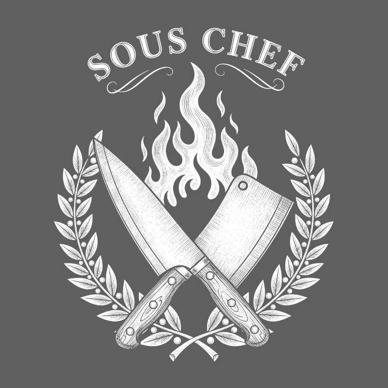 Sous-chef Flammes Conception de cuisson